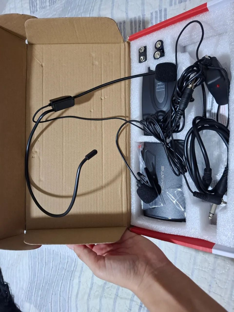 Vendo microfone de cabeça da marca TOMATE - Foto 3