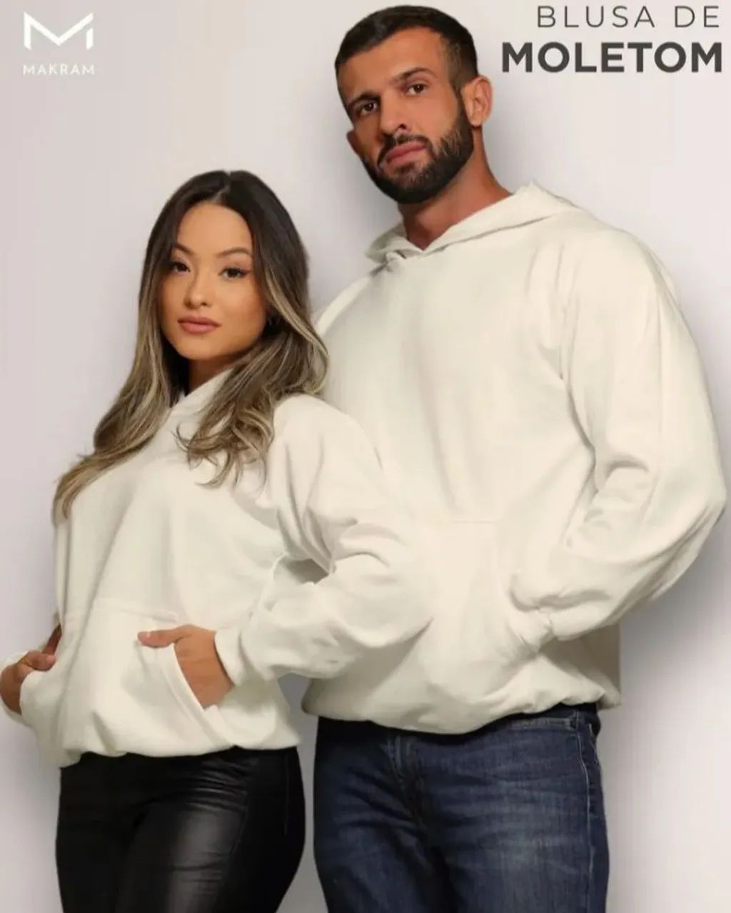 Blusa de Moletom Kanguru Semi Novo - Foto 2