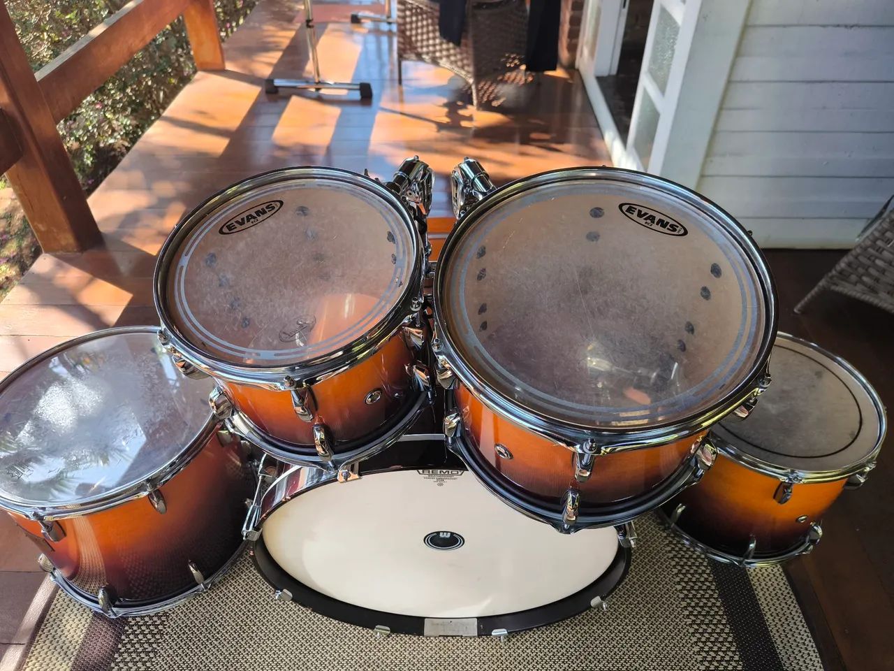 Bateria Pearl Session Custom Maple  - Foto 3