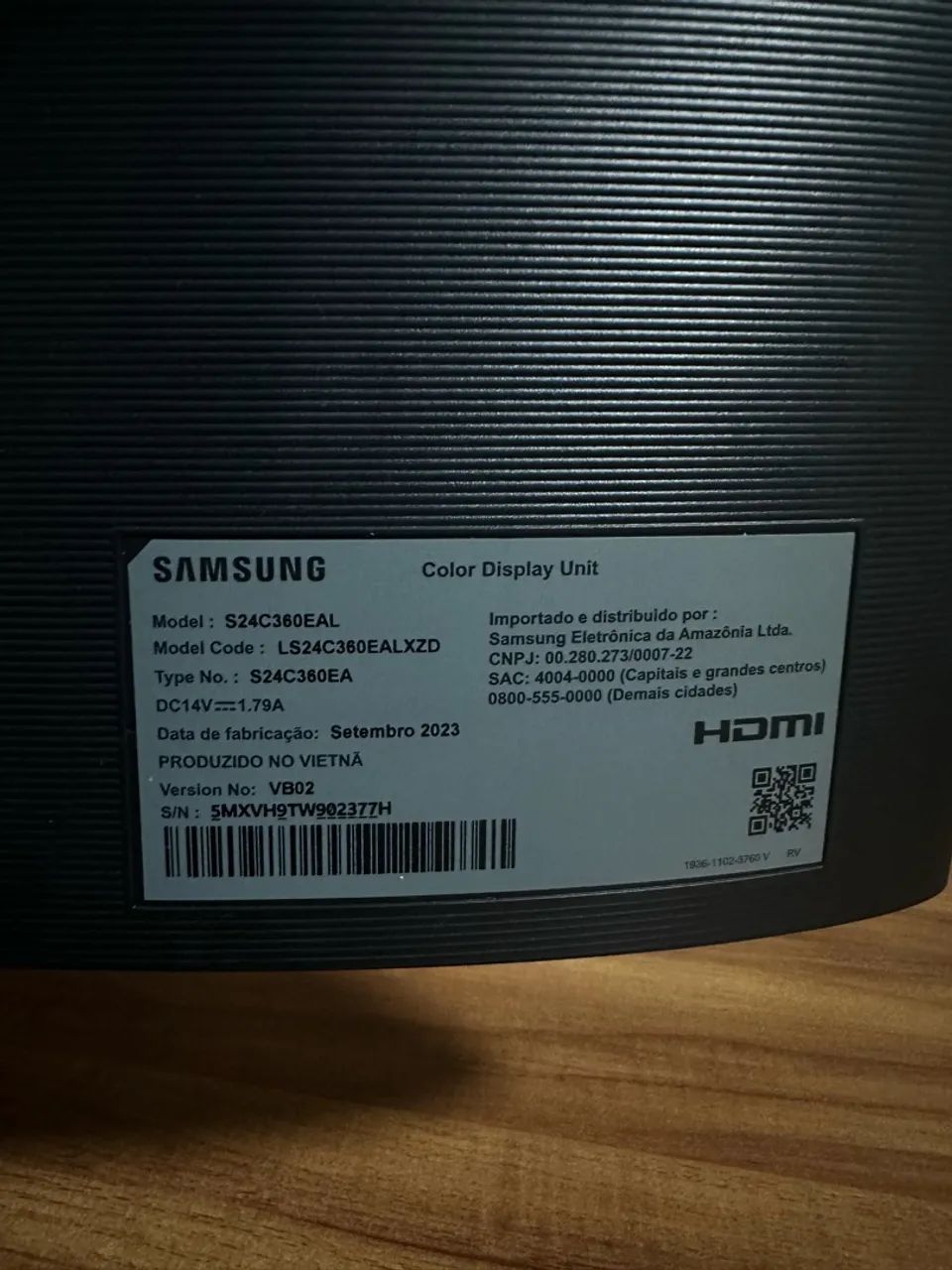 Monitor Samsung tela curva 24 polegadas(troco em iPhone ou vídeo game) - Foto 4