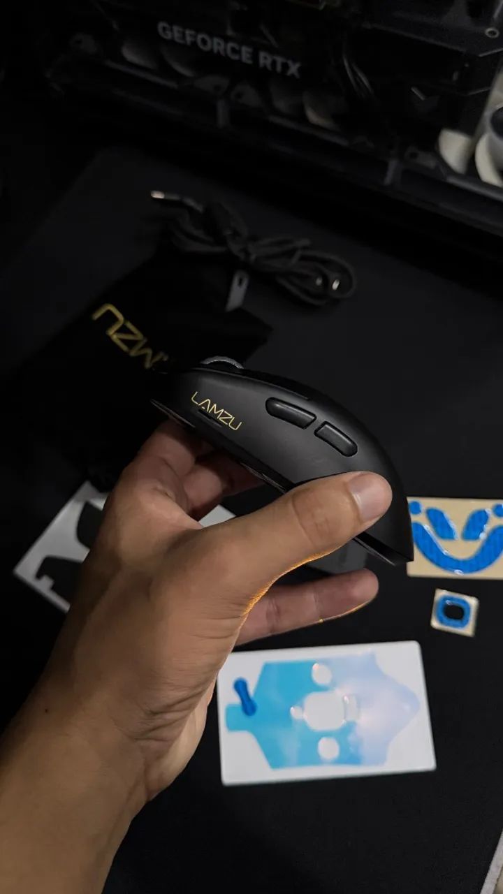 Mouse lamzu maya x 8k (black) - Periféricos e Acessórios de