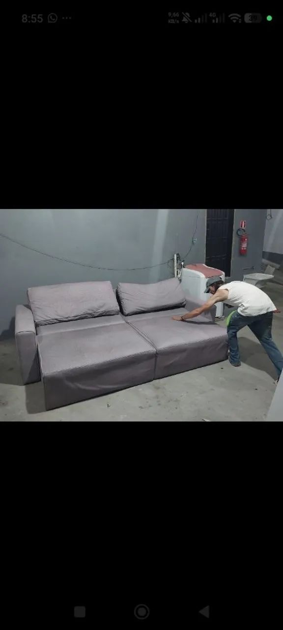 Vendo sofá top macio e bem confortável  - Foto 2