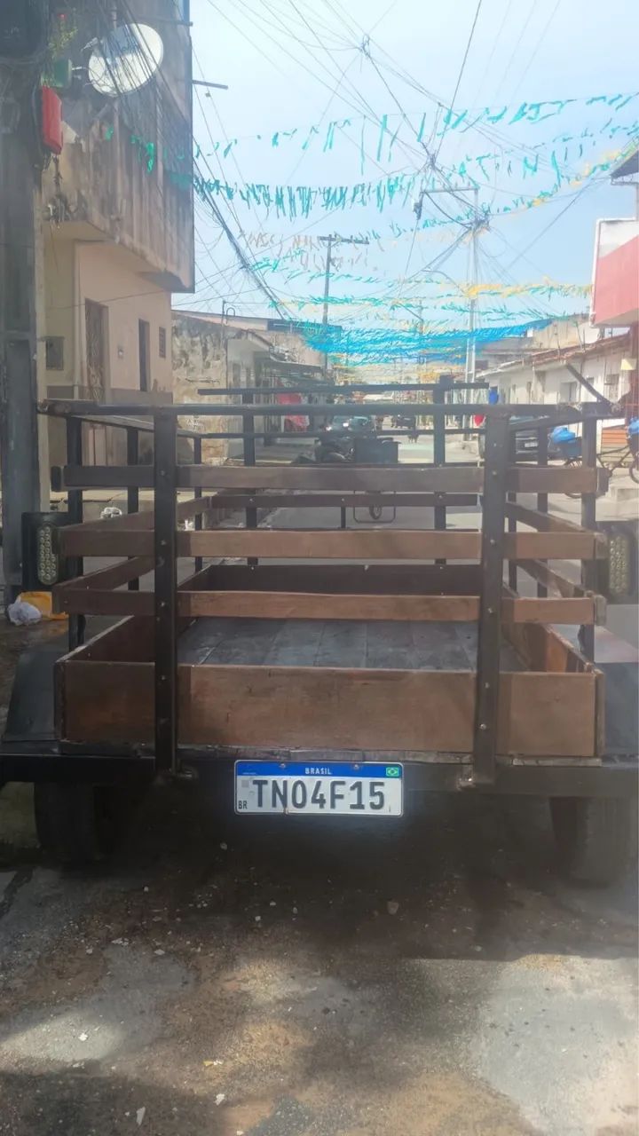 Carrocinha 2 eixos 