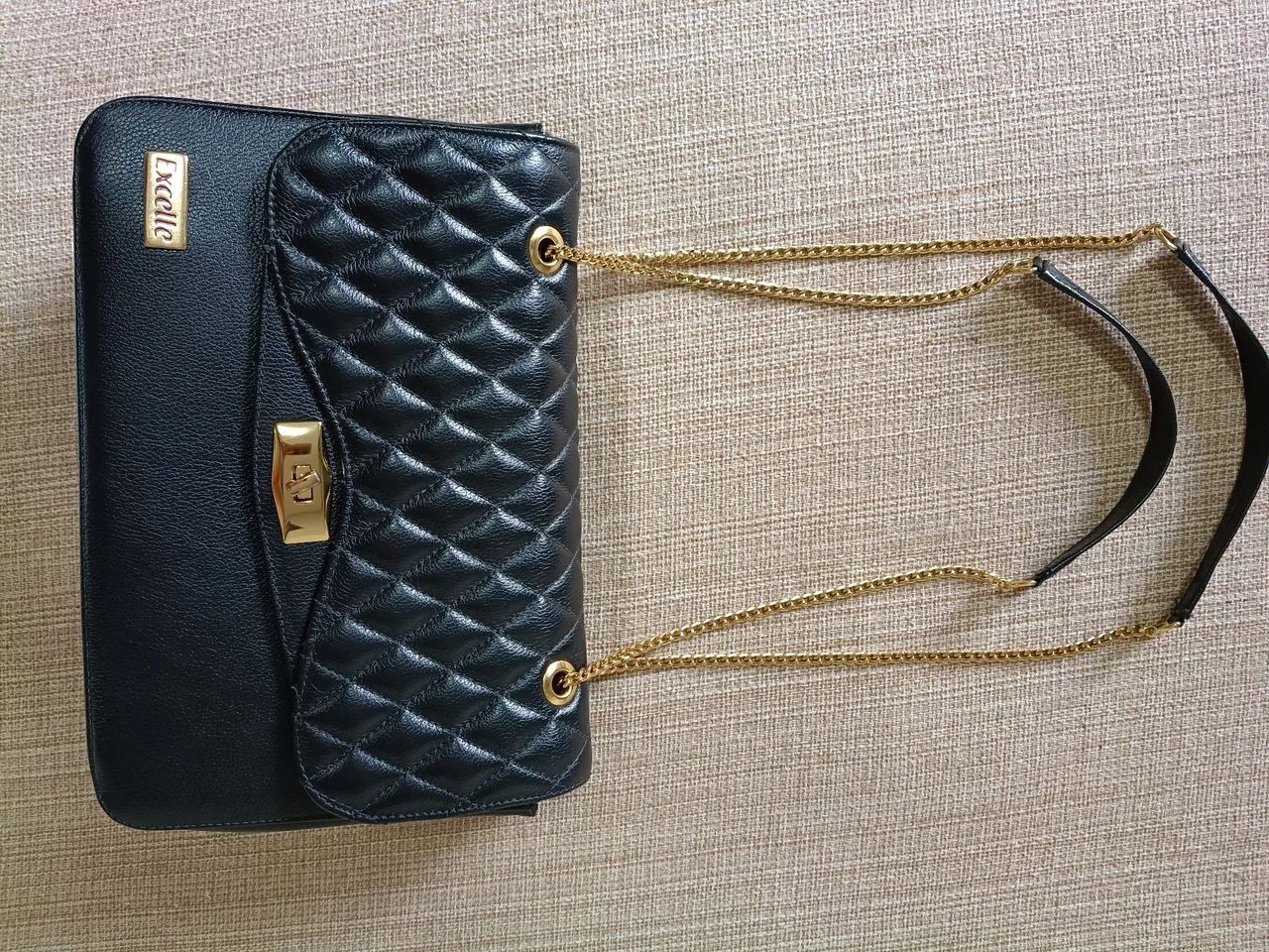 Bolsa feminina transversal couro legítimo  - Foto 2