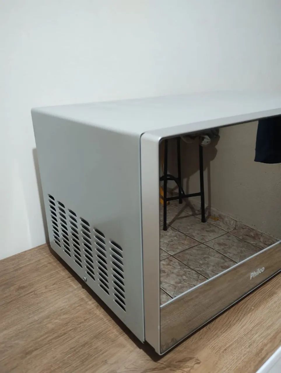 Microondas Philco Espelhado Inox 31L  - Foto 3