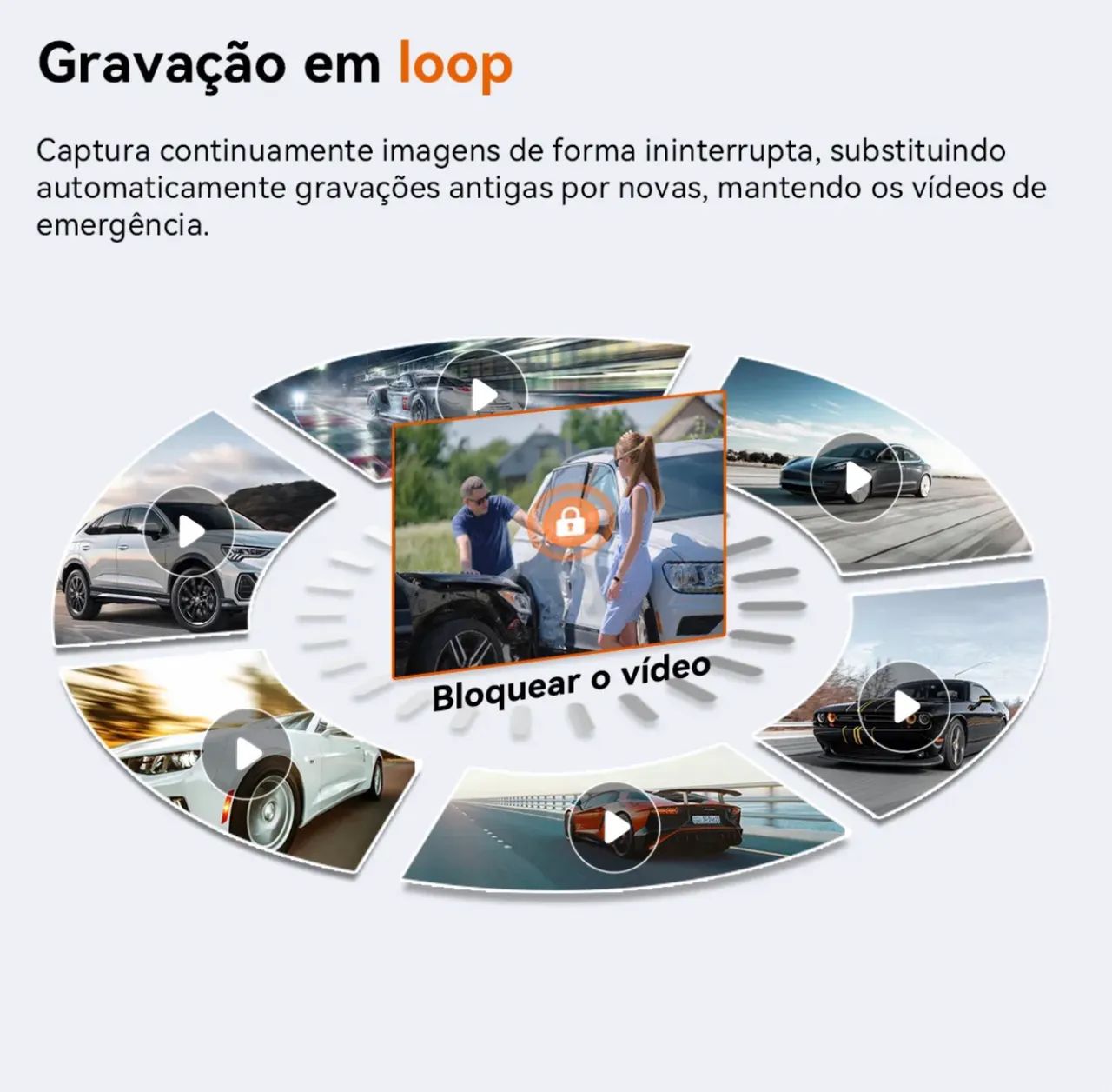 Câmera vehicular dupla DDPAI N1 - Foto 2