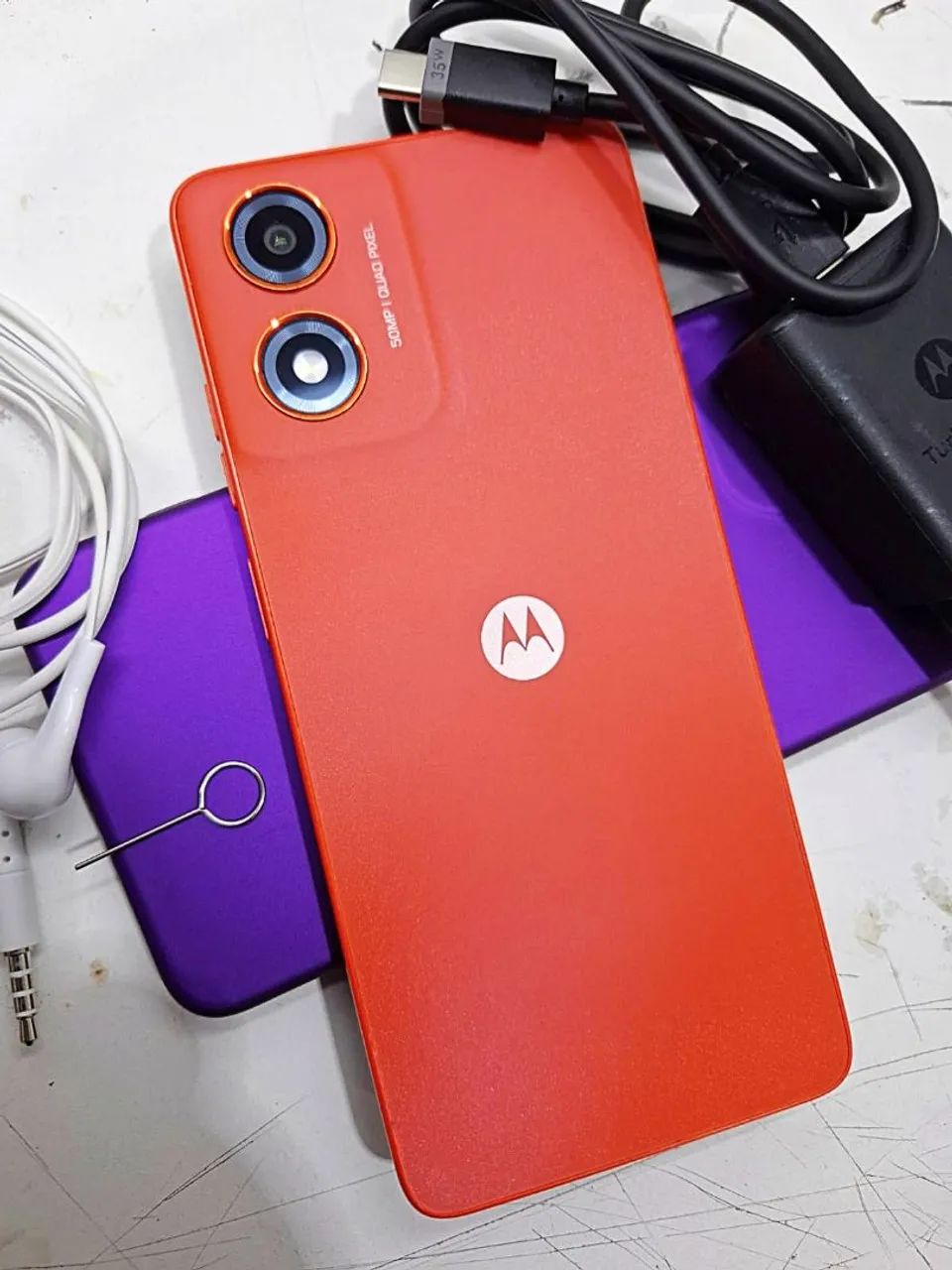 Celular Motorola Moto G04s 128GB, 2 chip Android 14, Entrego. - Foto 5