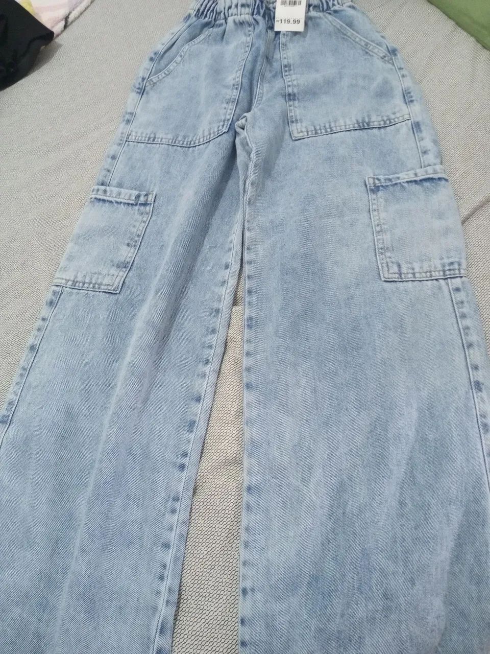 Calça jeans feminina infantil  - Foto 4