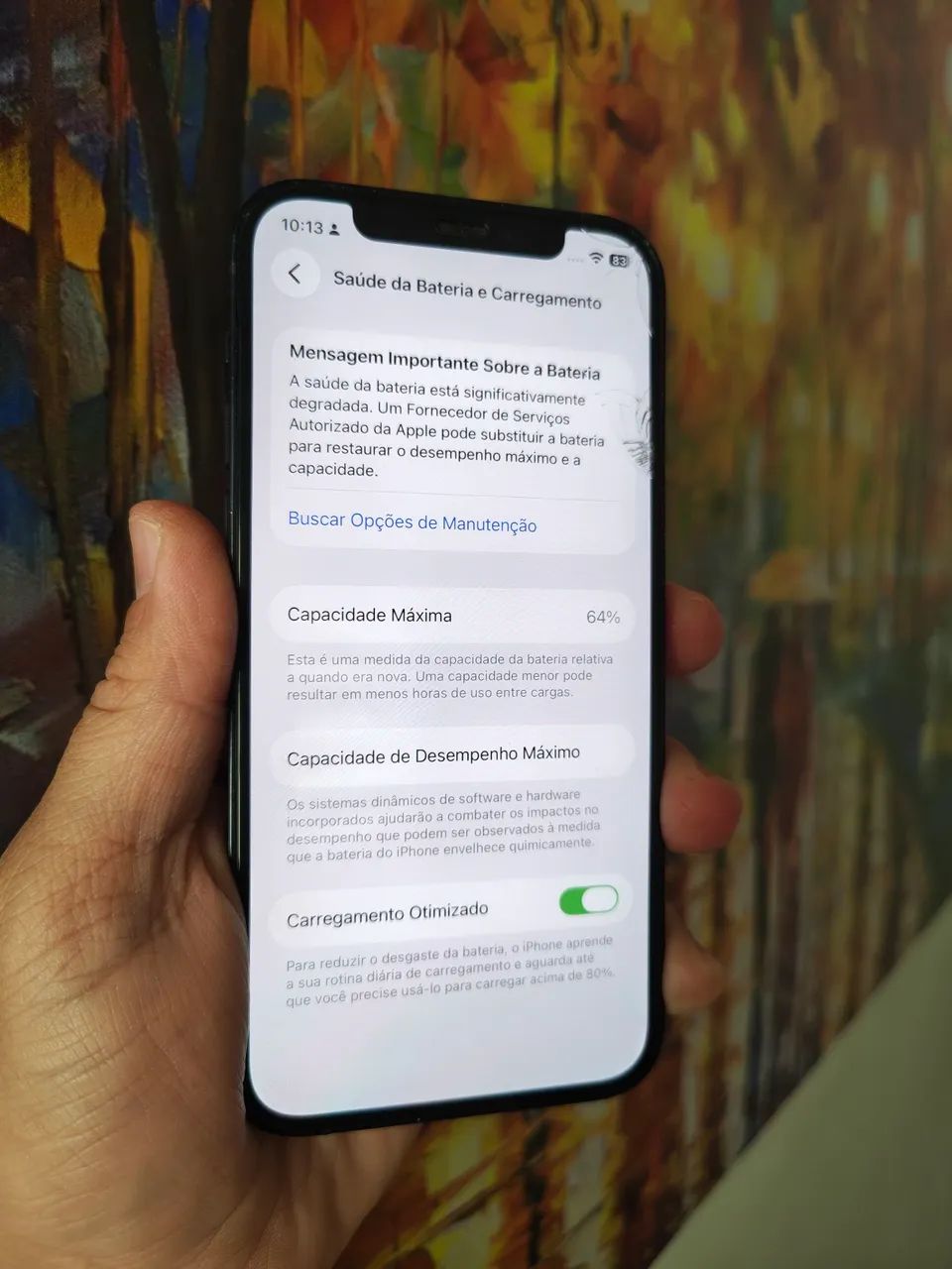 IPHONE 12 TODO ORIGINAL (TROCAS COM VOLTA$) - Foto 5