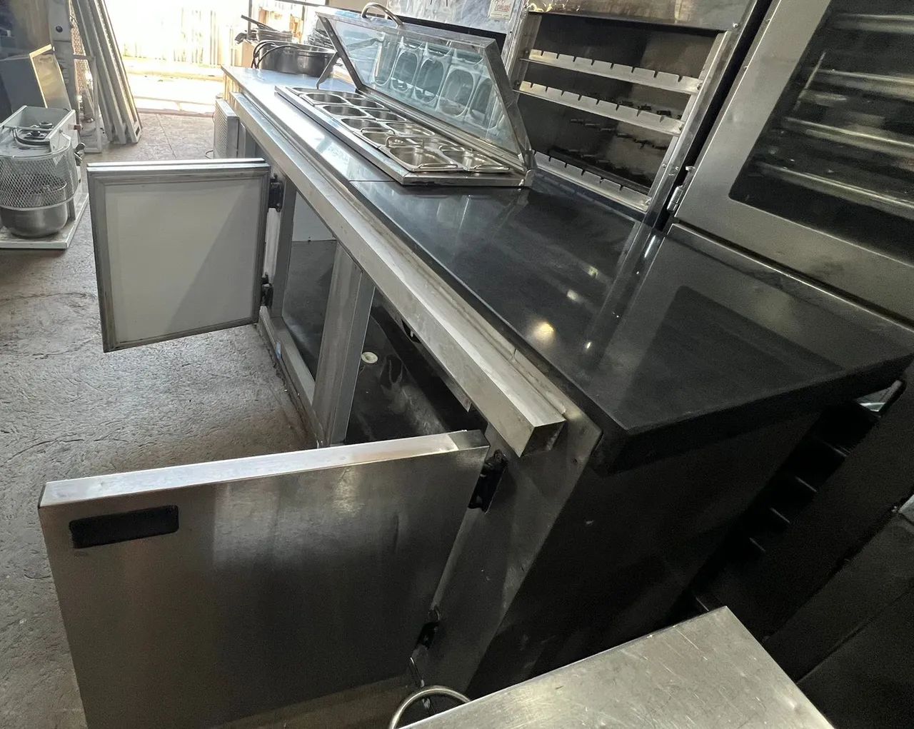 Balcão refrigerado Com Condimentadora Para Pizza  - Foto 5