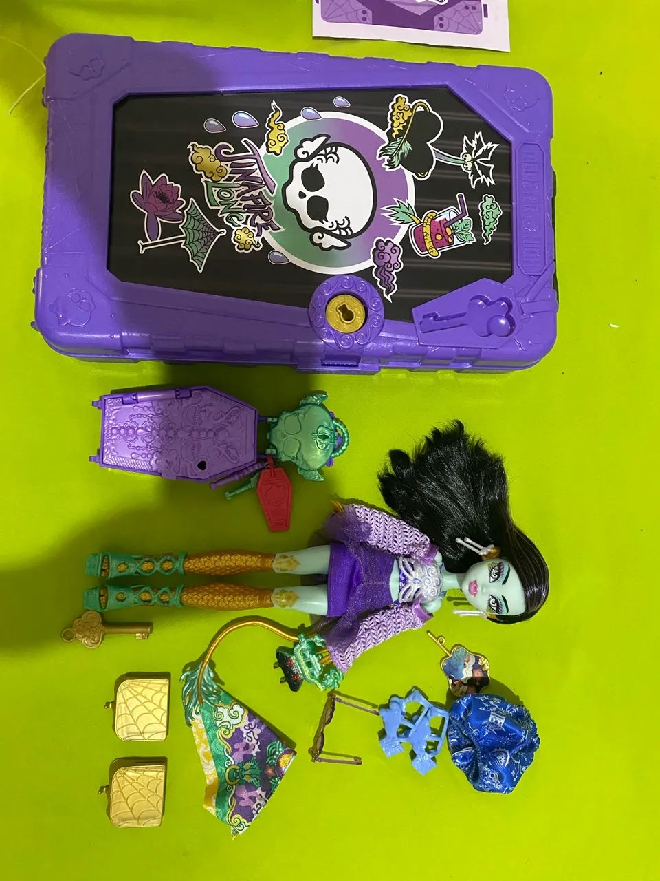 Boneca Monster High G3 Jinafire long oásis completa  - Foto 3