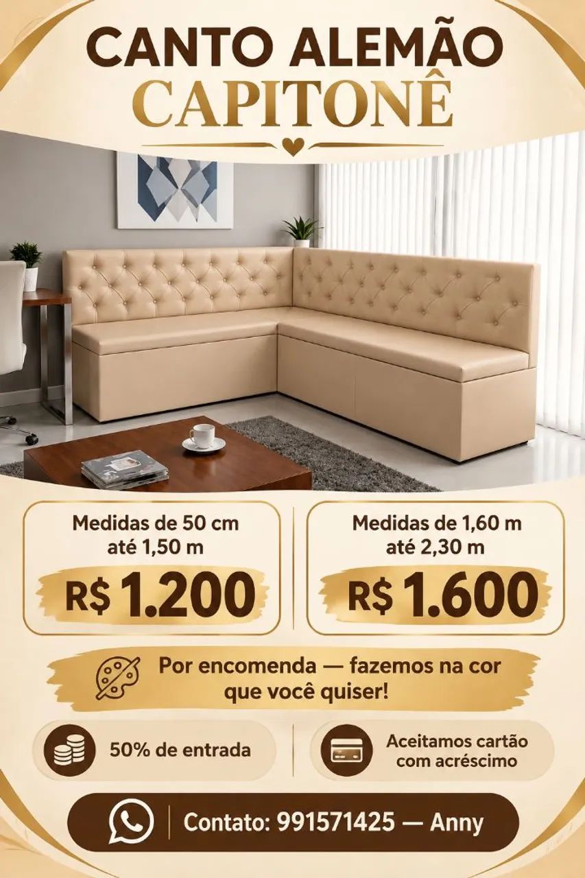 Canto alemão sobre medida  - Foto 3