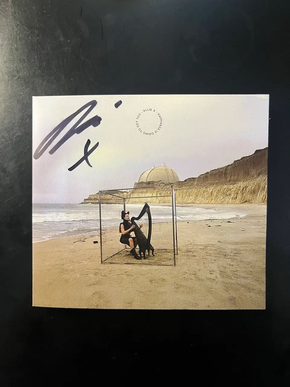 Allie X Happines Is Going To Get You Cd Signed assinado pessoalmente