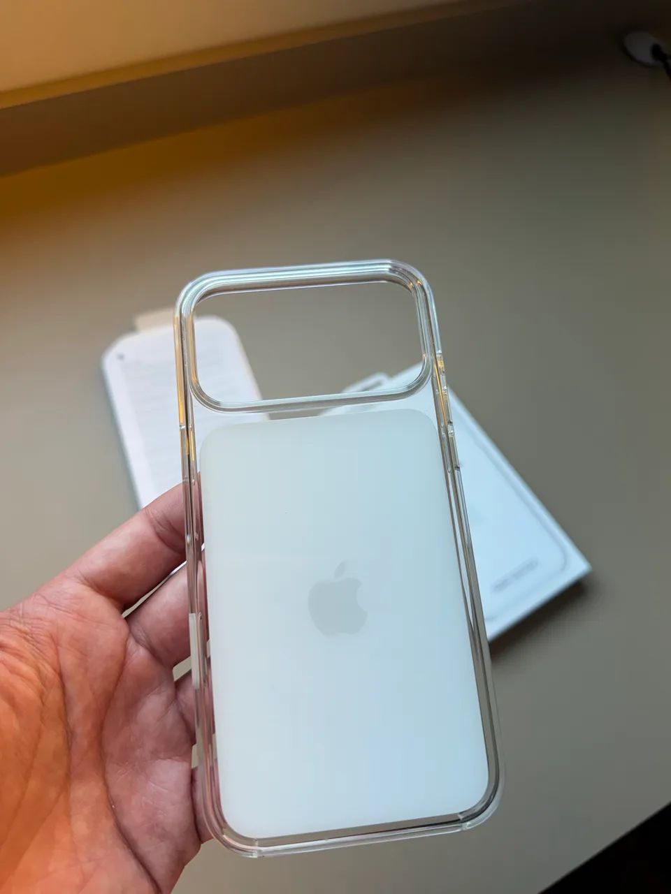 Capa apple transparente magsafe original para iphone 17pro max - Foto 3
