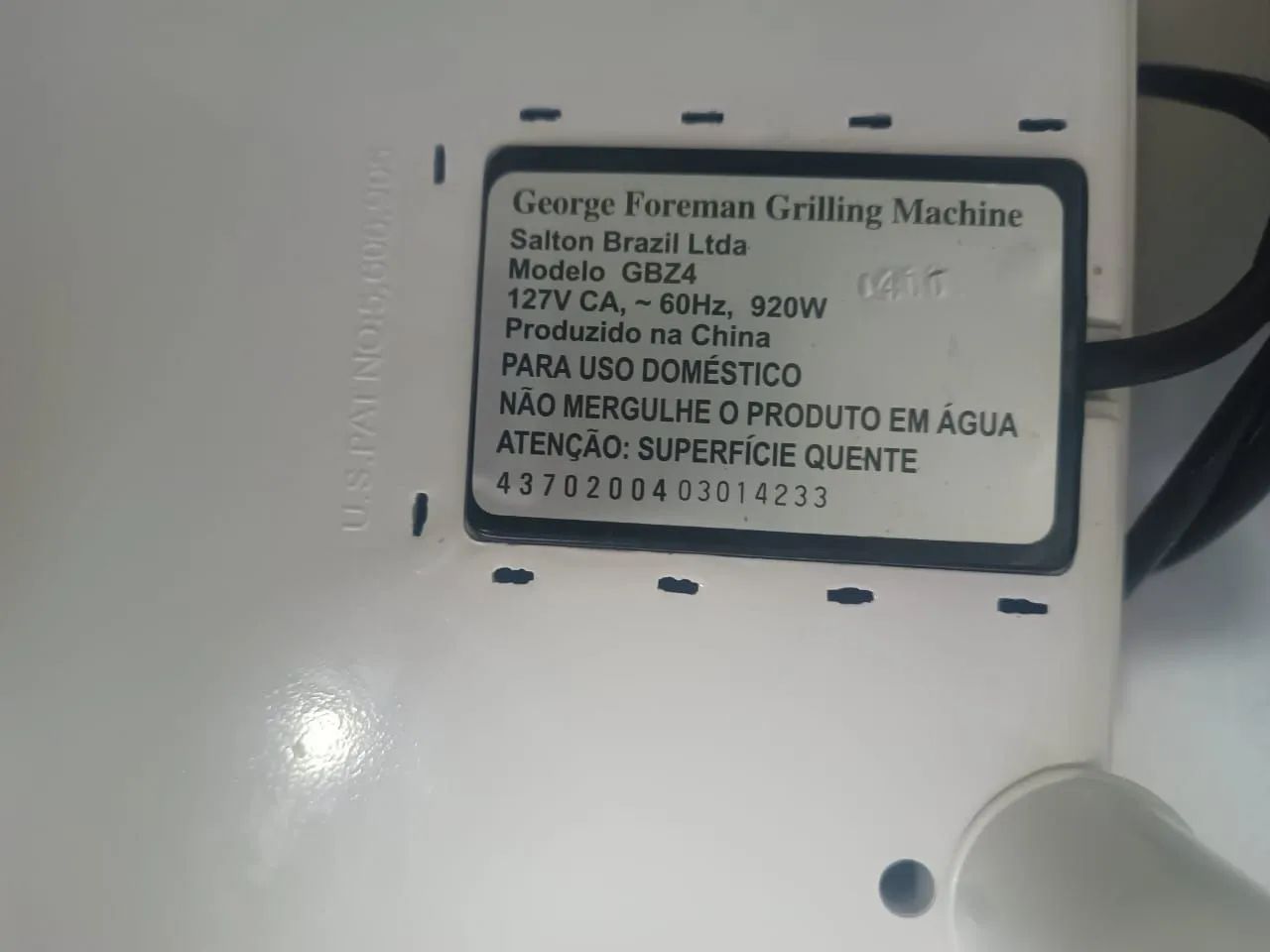Grill George Foreman Original - Conservado - Foto 4