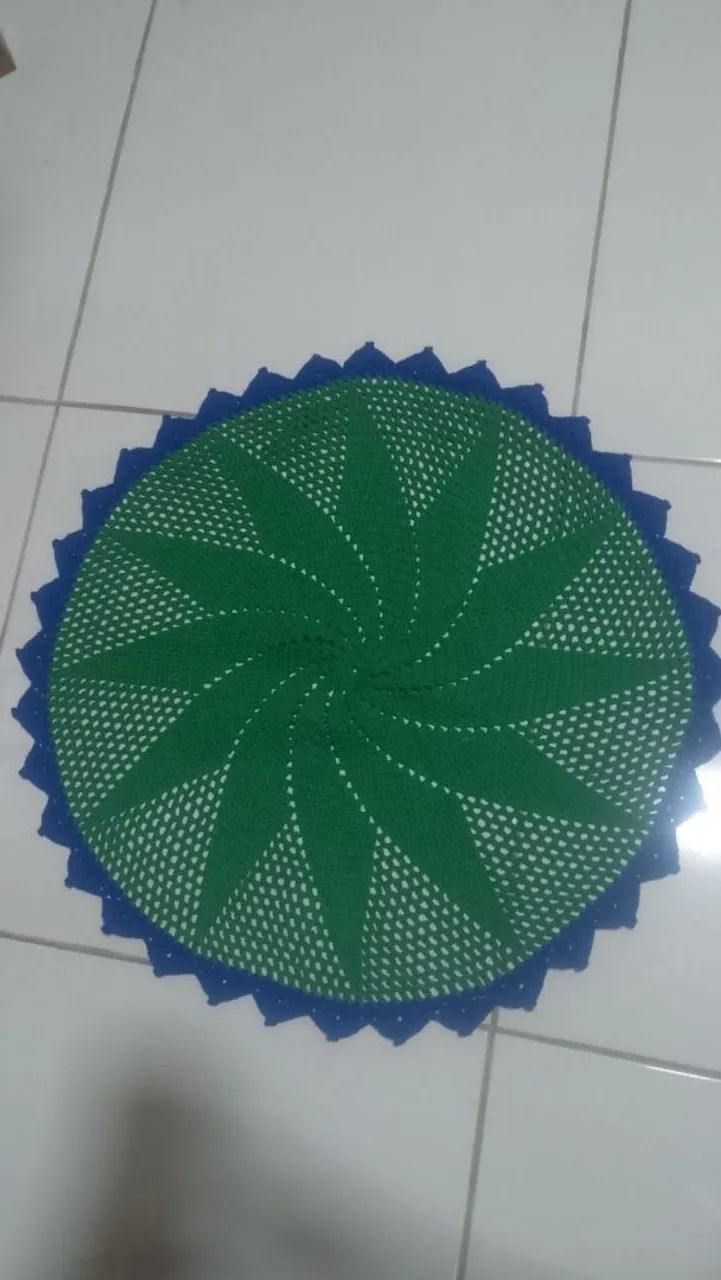 Tapetes de crochê 