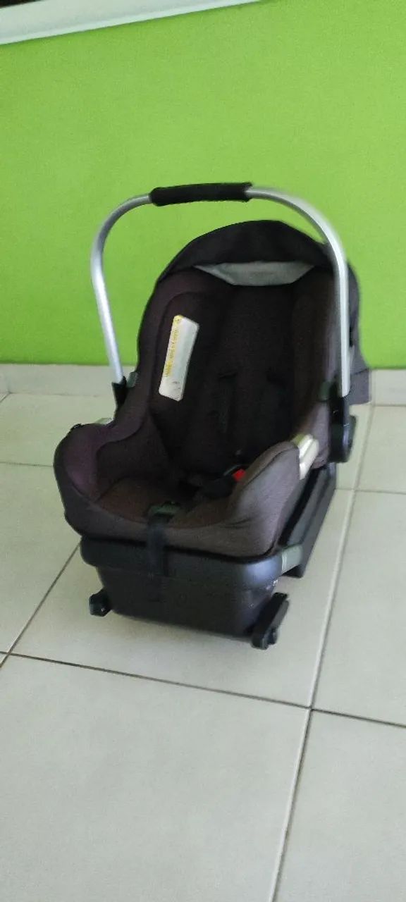 Vendo Bebê Conforto Nuna com Base e Isofix. - Foto 5