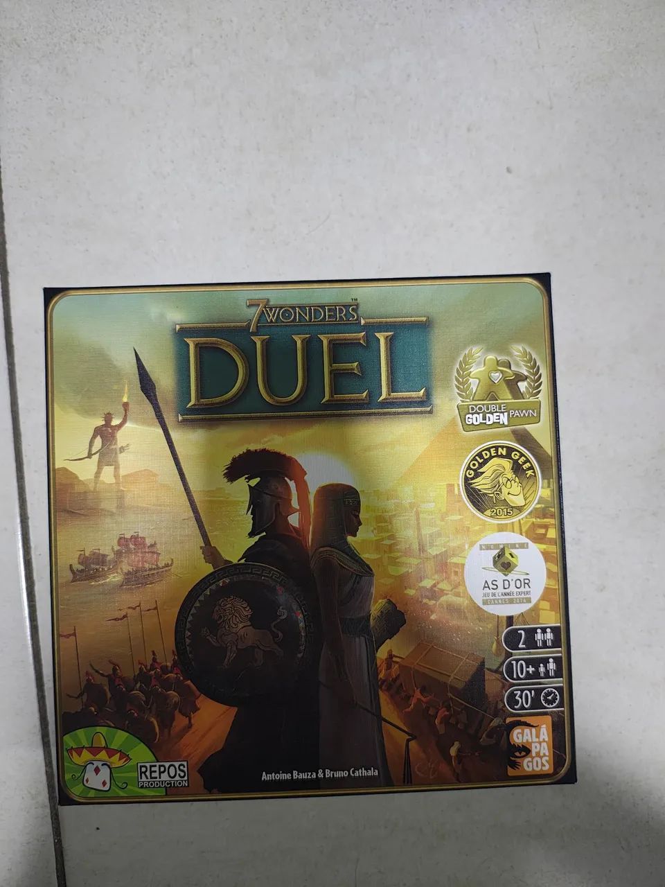 7 Wonders Duel Galápagos Jogo De Tabuleiro