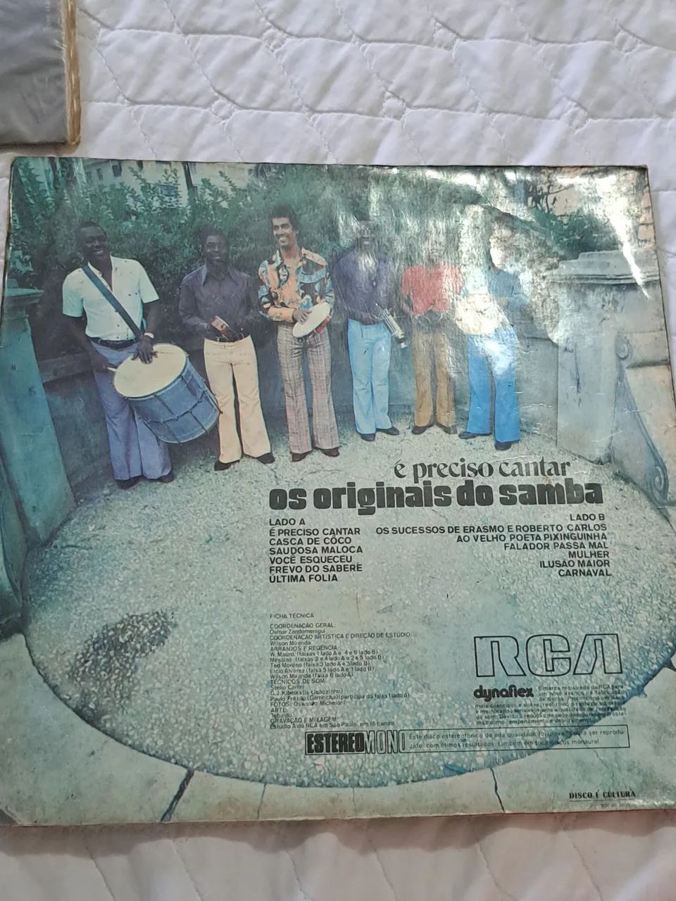 Disco de Vinil Os Originais do Samba - É preciso cantar - Foto 2