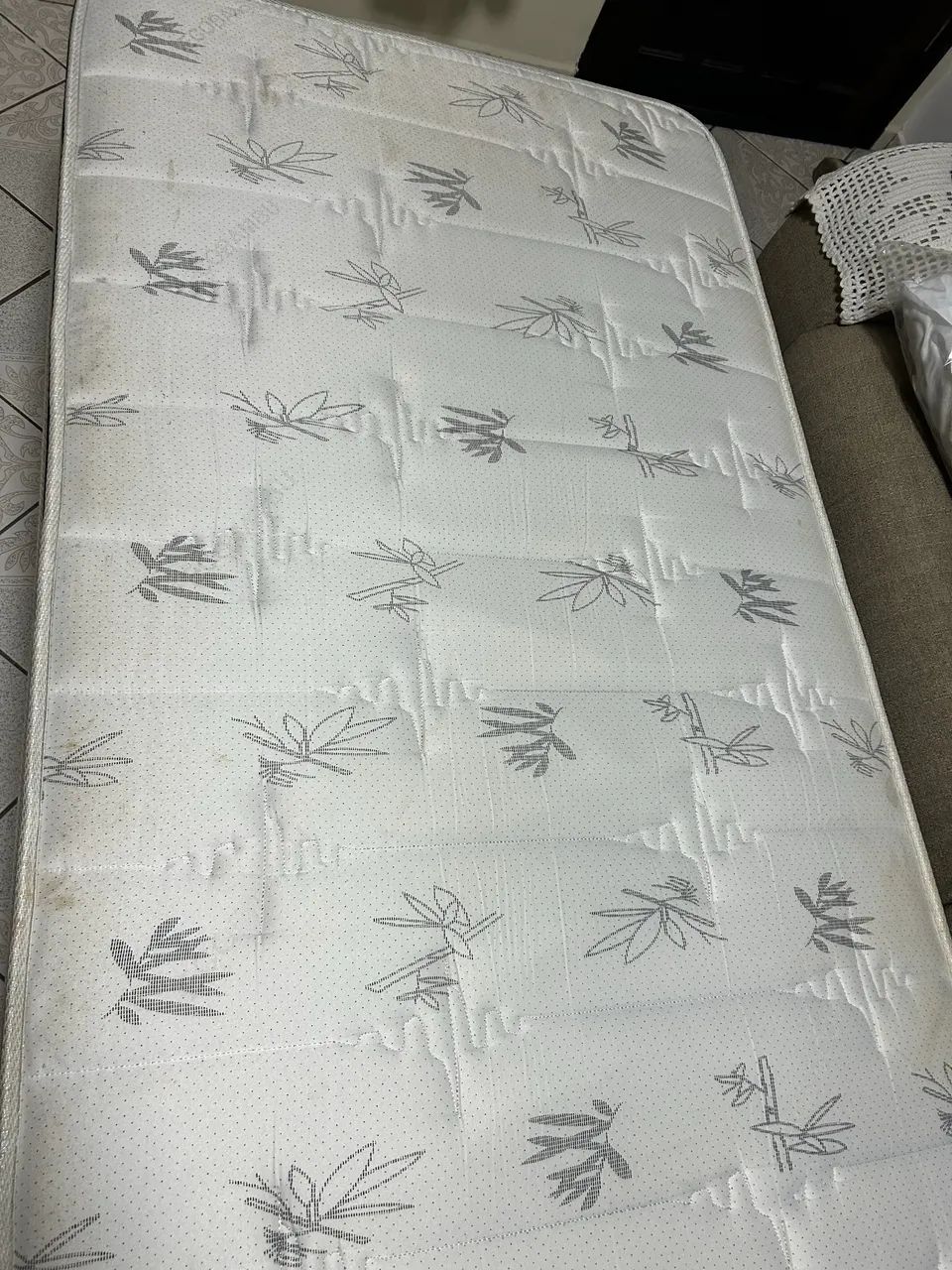 Cama e Box Solteiro  - Ortobom Magestic (Em Pinhais)