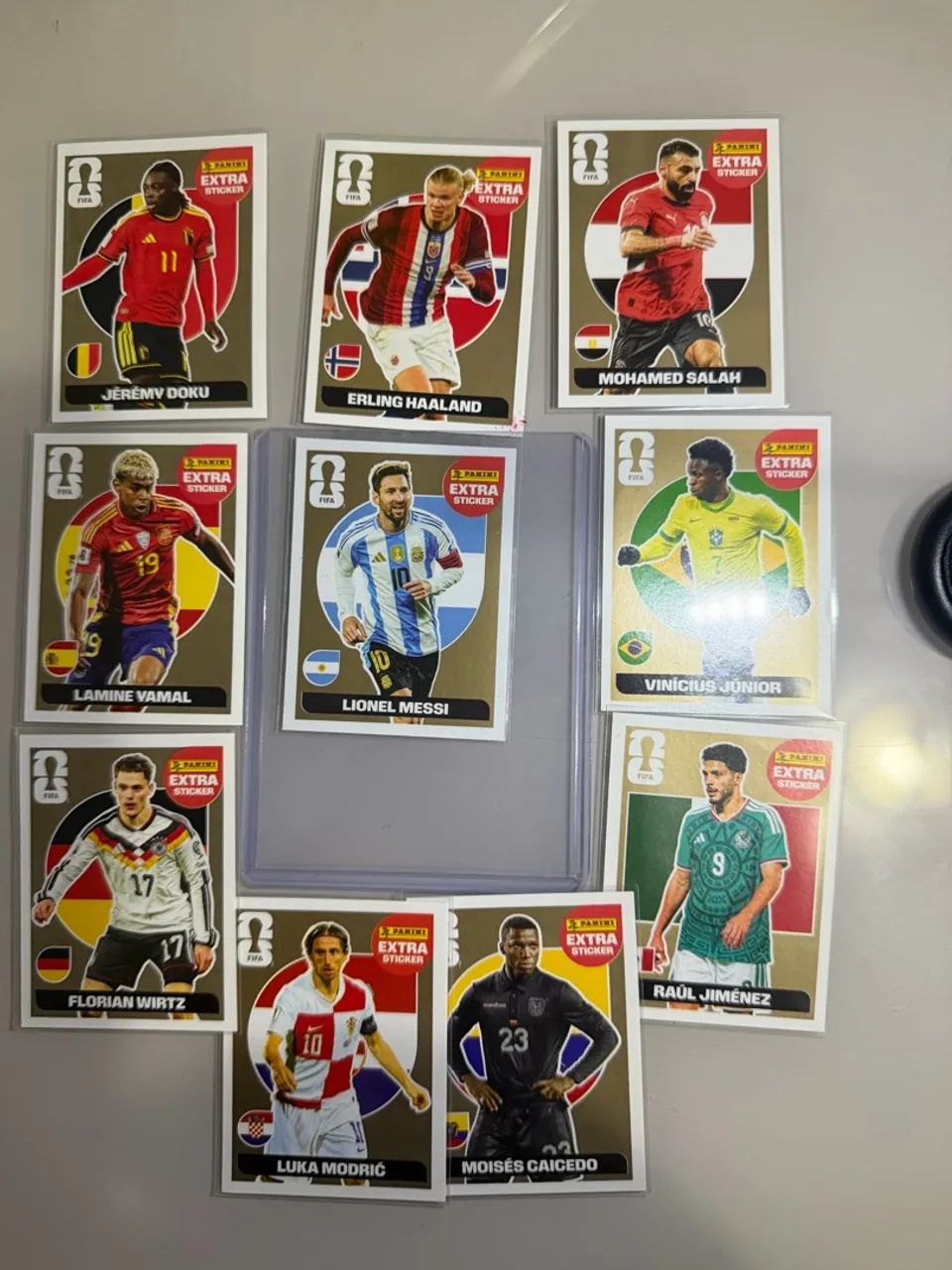 Figurinhas Legend Ouro Extra Sticker Copa 2026