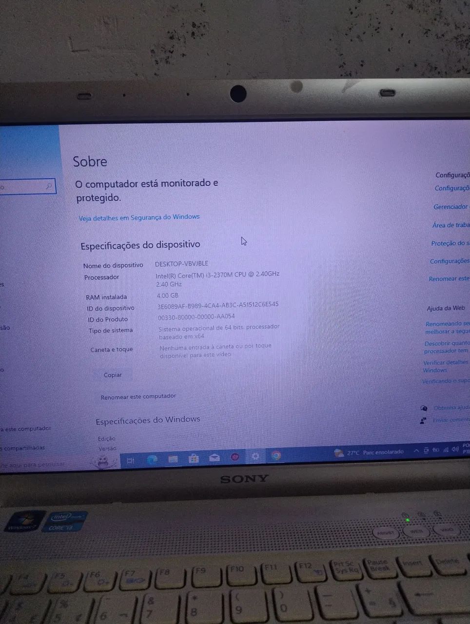 Notebook Sony vayo  - Foto 2