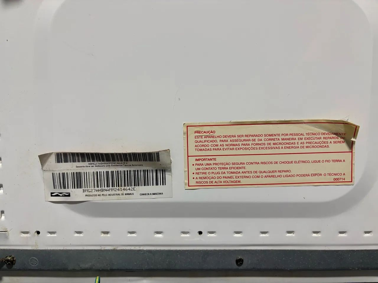 Microondas Brastemp 27L com grill - Foto 5