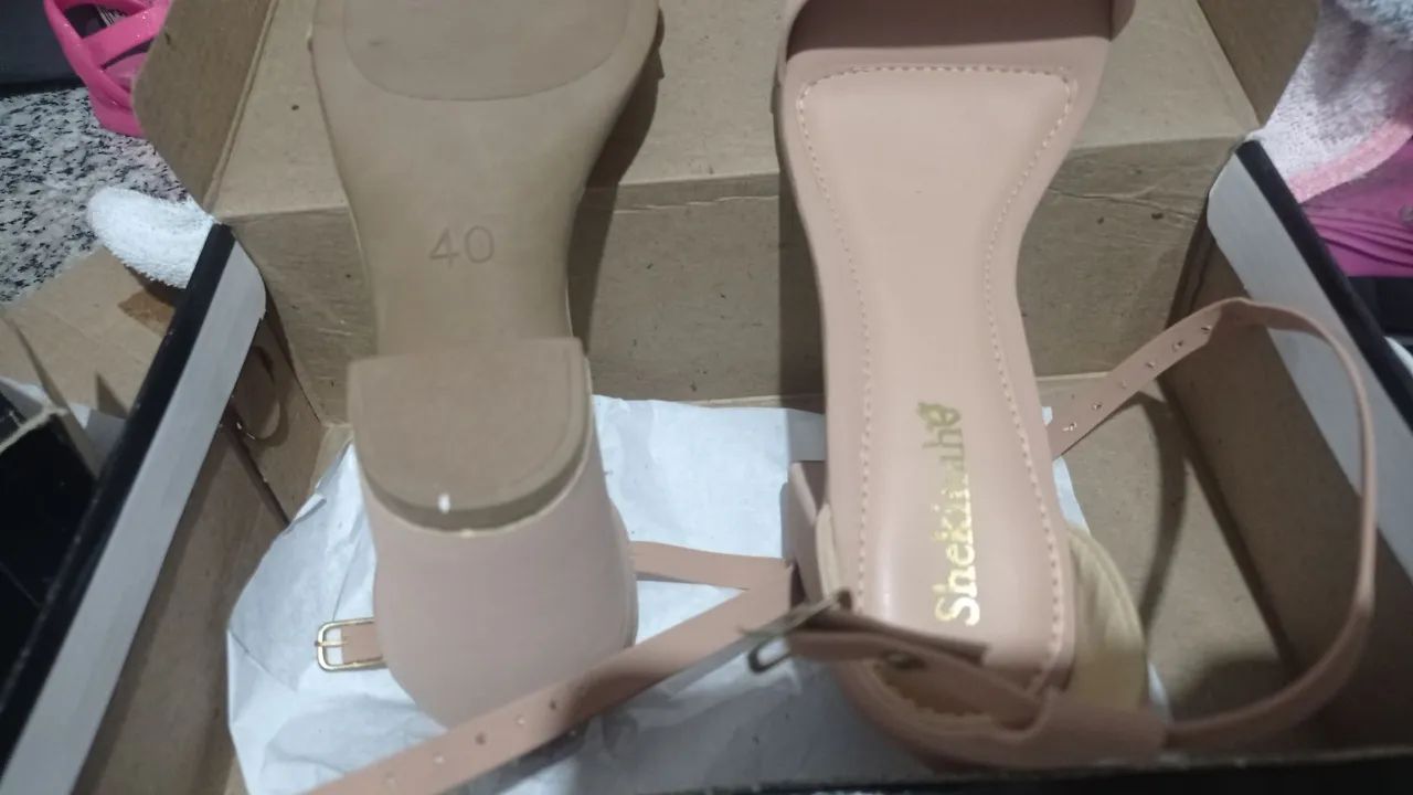 Sandália suede - Foto 2