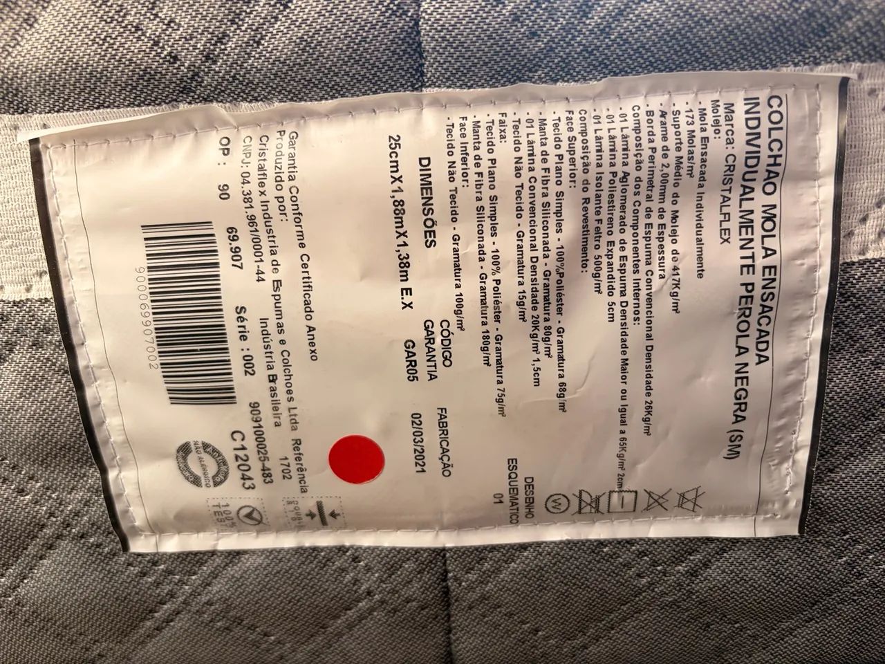 Vendo colchão usado - Foto 4