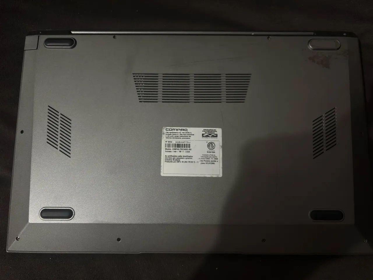 Notebook compaq i15 ssd 222g com mal contato no teclado  - Foto 2