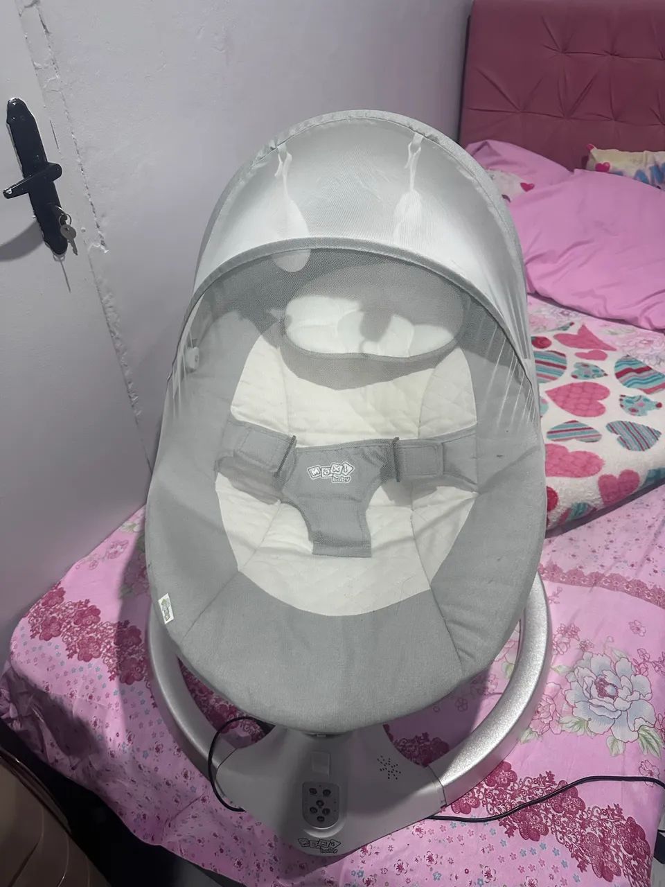 cadeirinha de descanso infantil. balanço automático, e música - Foto 2
