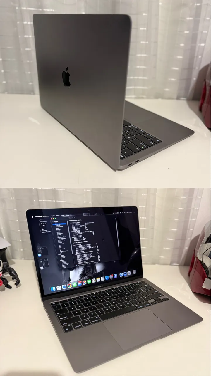 MacBook Air 2022 M2 13 Pol. 512/8 - Até 12x sem juros, Loja Física