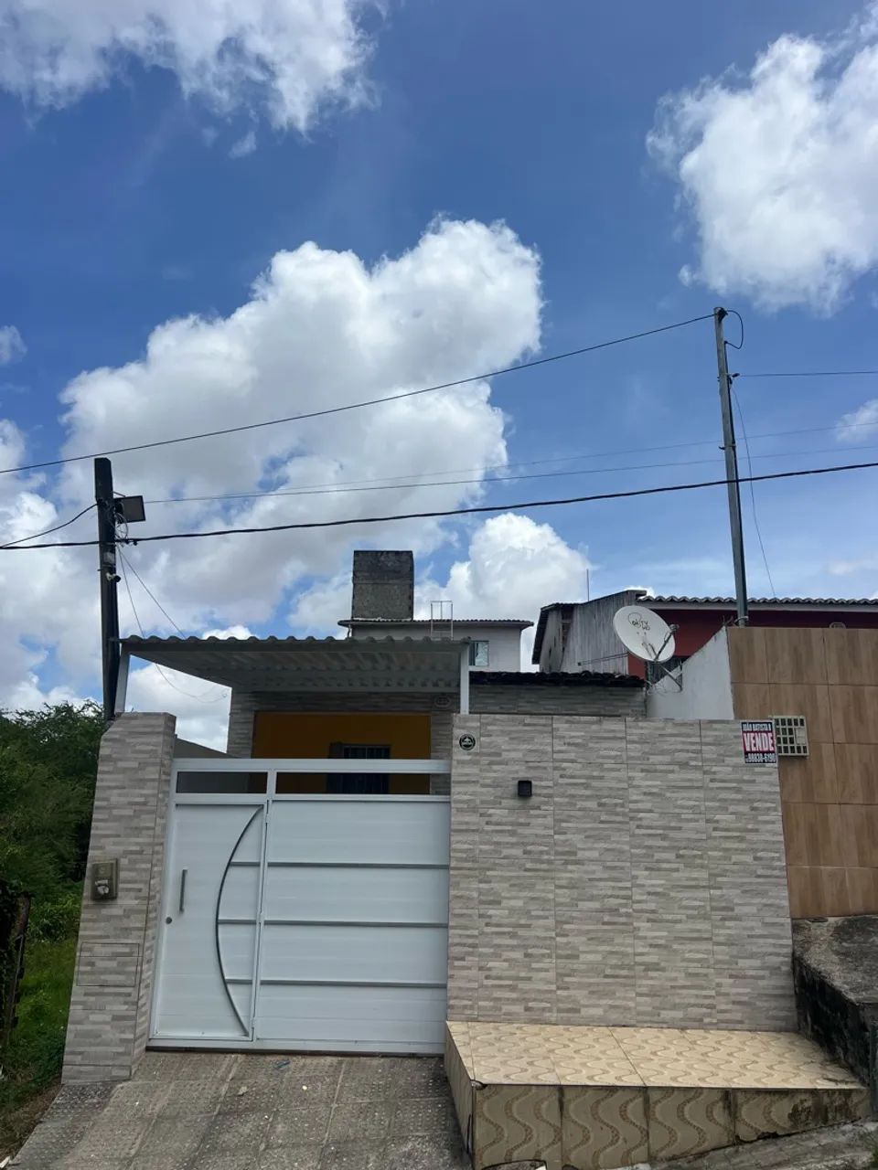 Casa com 3 quartos e Terreno incluso 