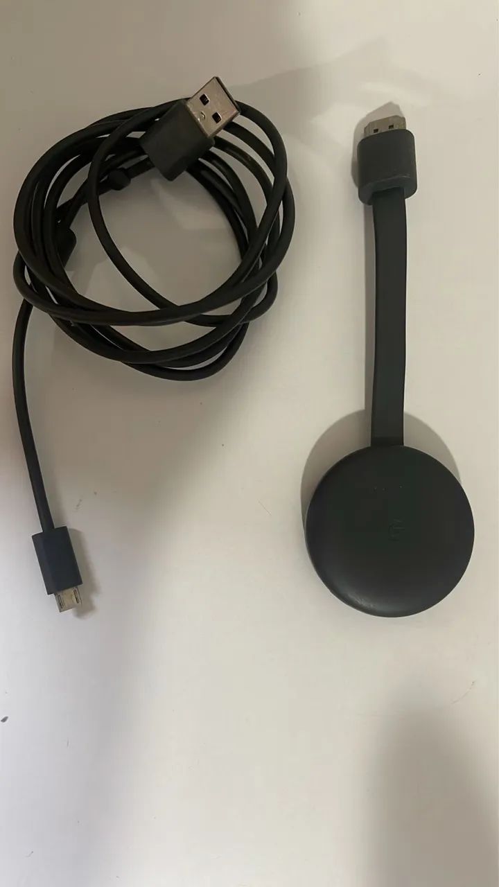 Chromecast 3ª Geração - Original - 2 UNIDADES