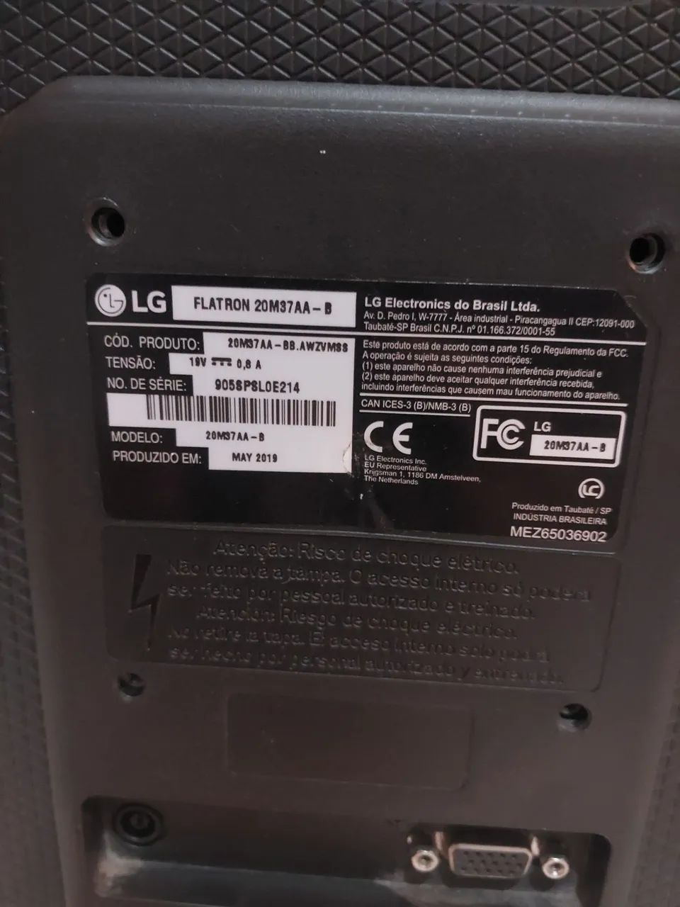 Monitor de computador flatron 20M37AA-B - Foto 4