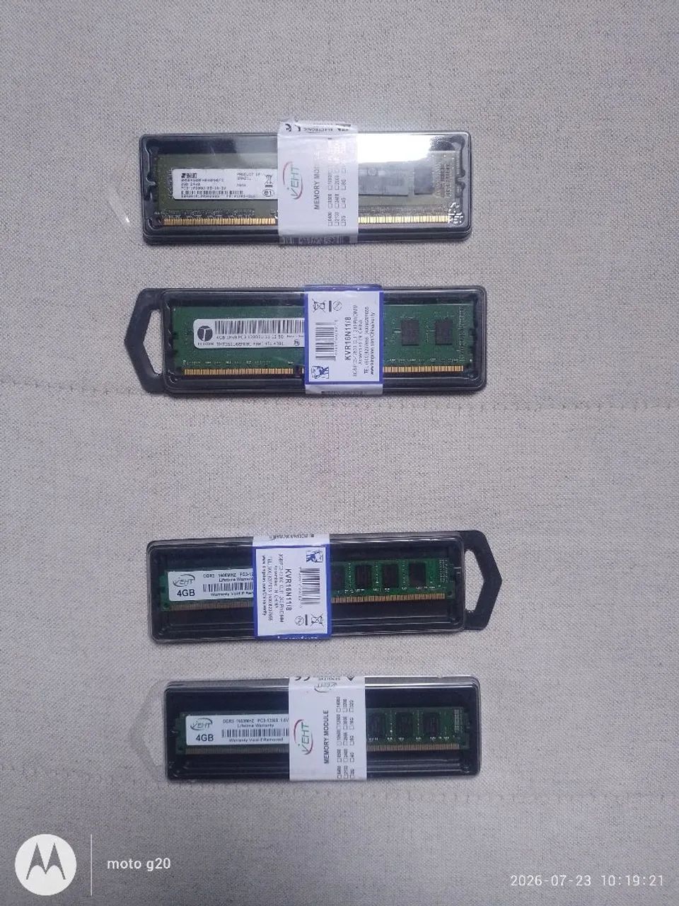 Memória RAM DDR3 4 e 2G - Foto 3