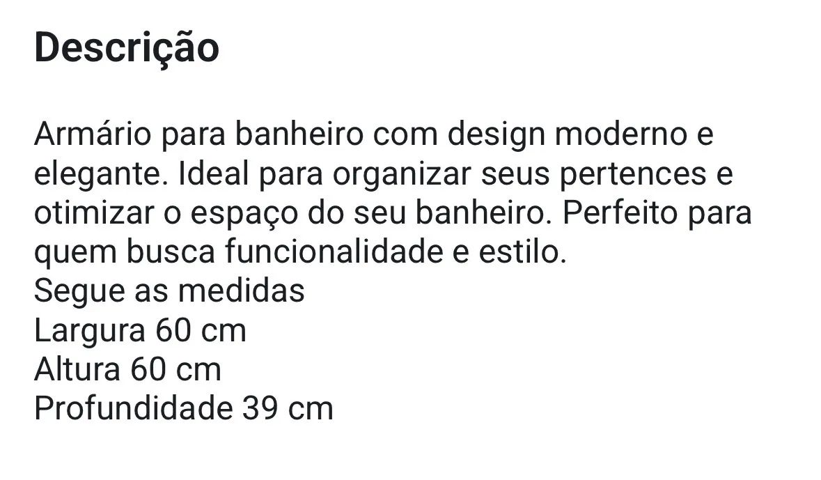 Gabinete para banheiro  - Foto 4