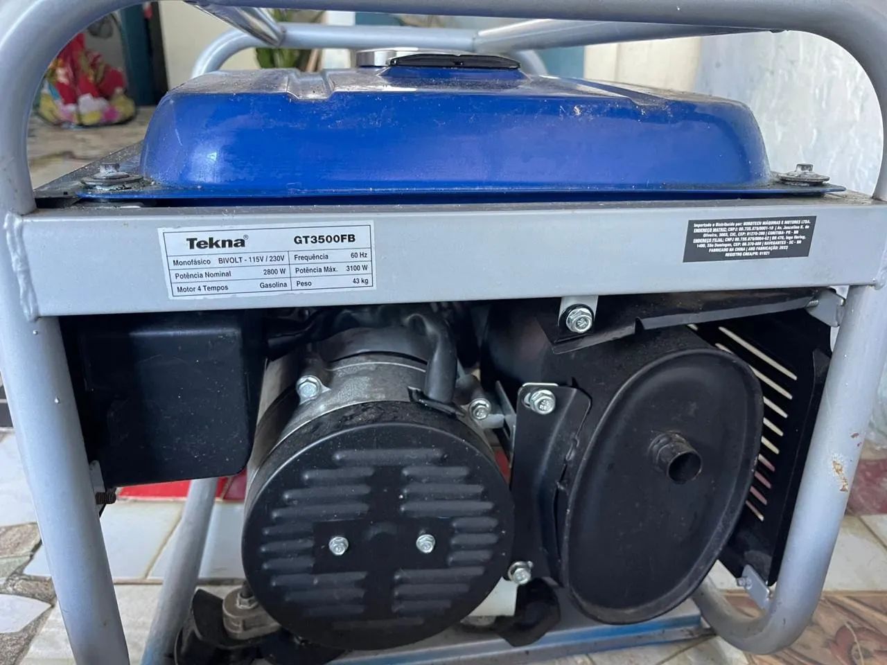 Gerador TEKNA GT3500FB - Foto 2