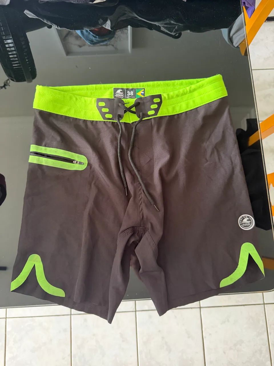 Bermuda surf corte a laser 