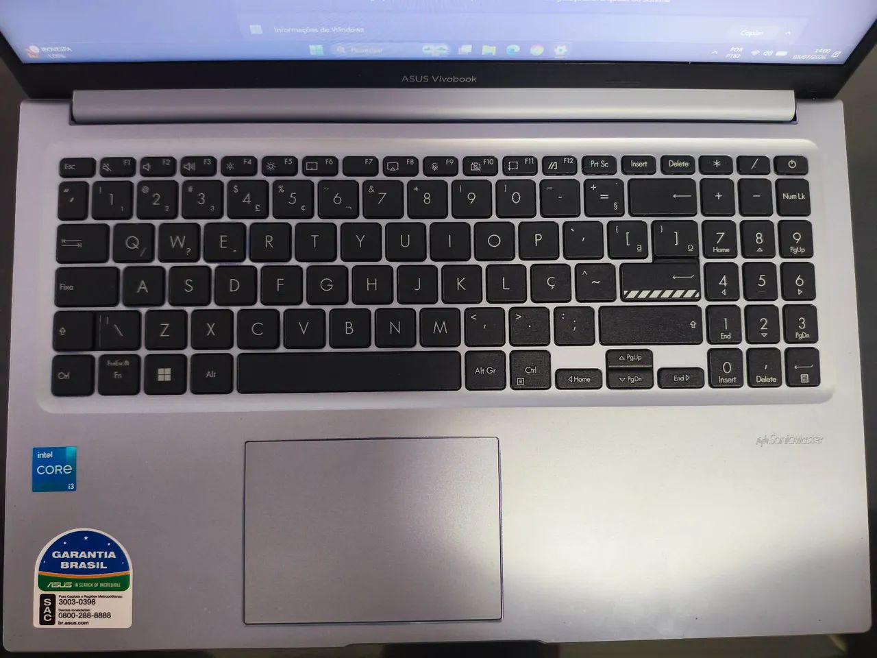 Notebook Asus i3 12° geração  - Foto 3