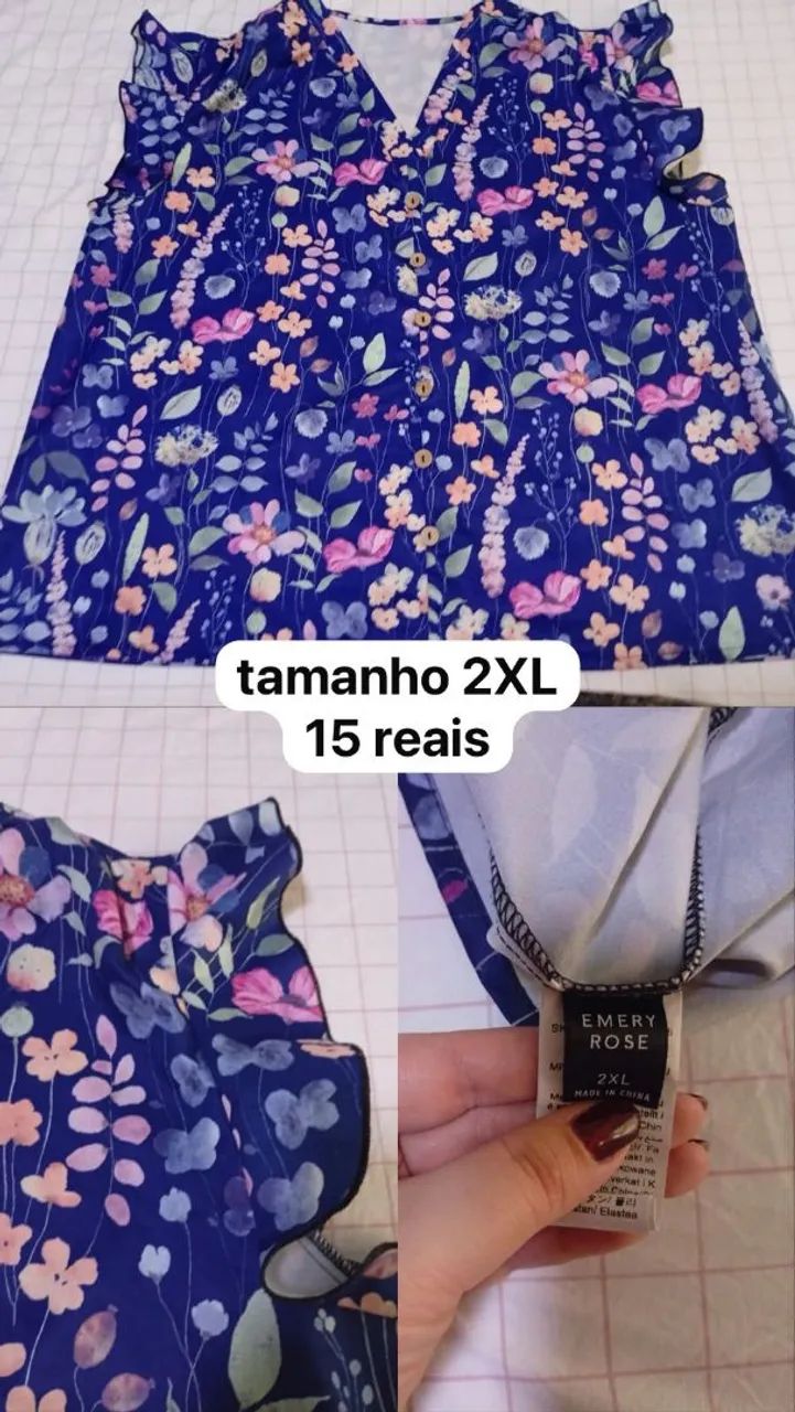 Lindas blusas femininas diversos tamanhos! - Foto 4