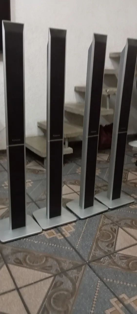 4 caixas de som torres 