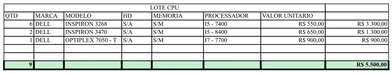 Lote cpu dell  - Foto 2