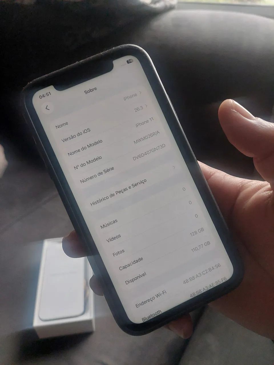 Iphone 11 128gb (C/ caixa , cabo, capinha) - Foto 2