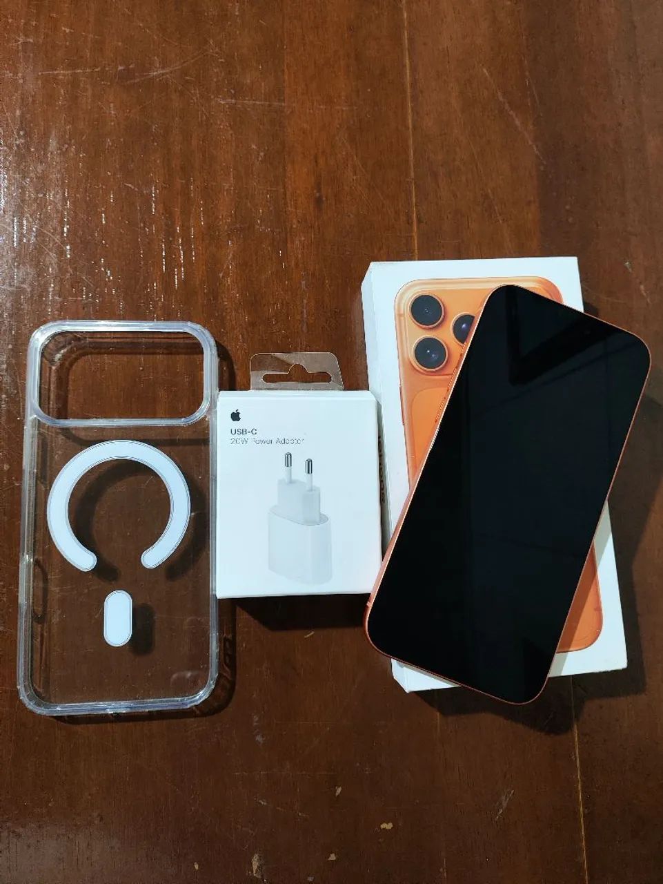 iPhone 17 pro Max Laranja 512gb - Foto 3