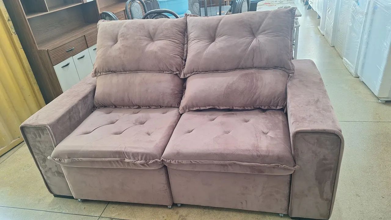 Sofa retrátil e reclinavel 