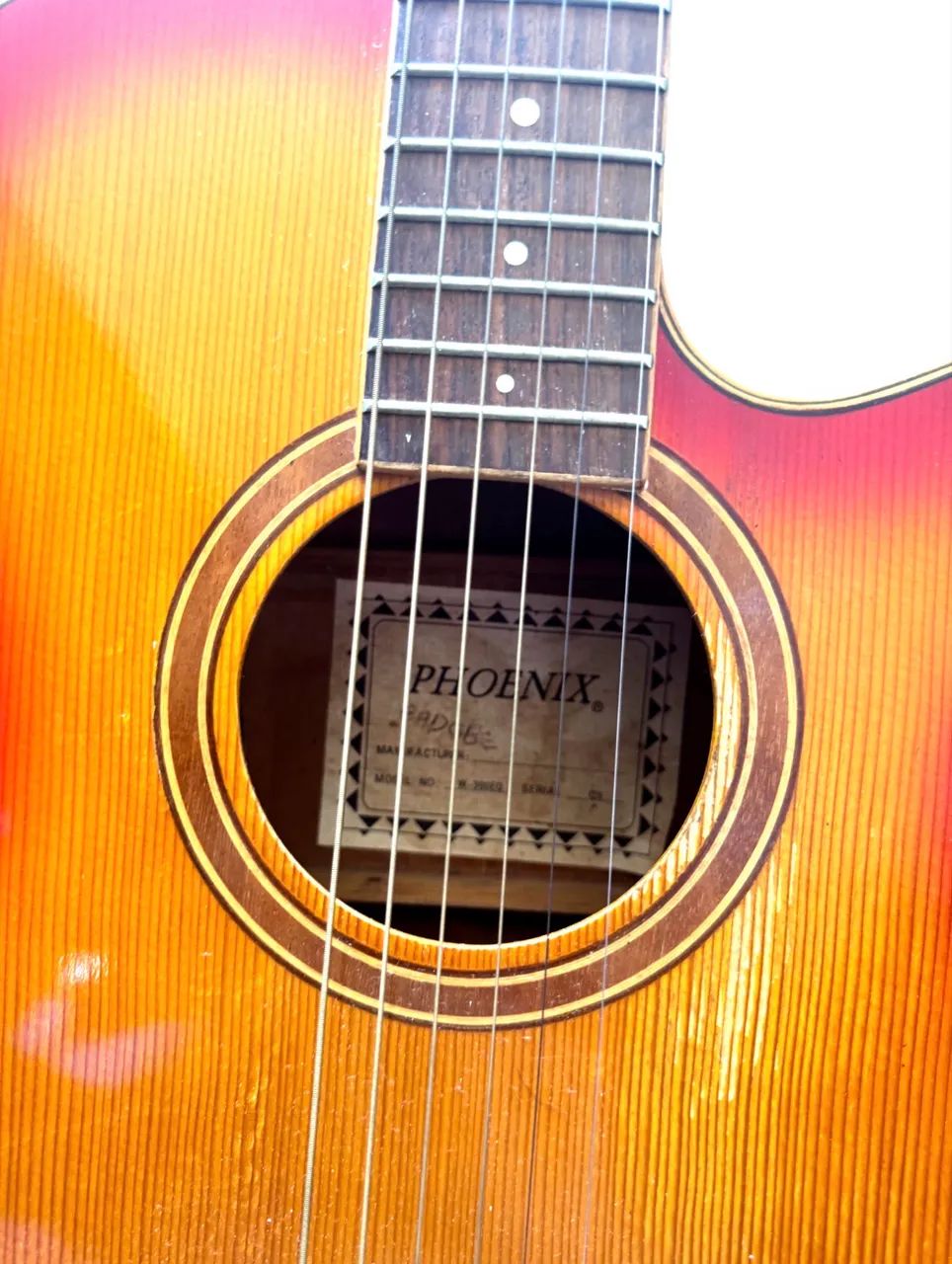 Violão Elétrico phoenix  - Foto 2