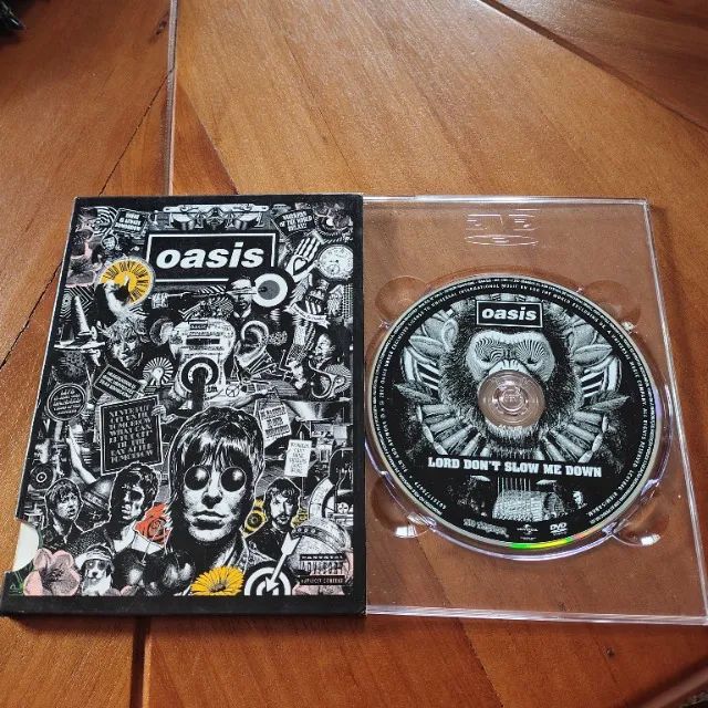 DVD Oasis Lord Dont Slow Me Down original  - Foto 2
