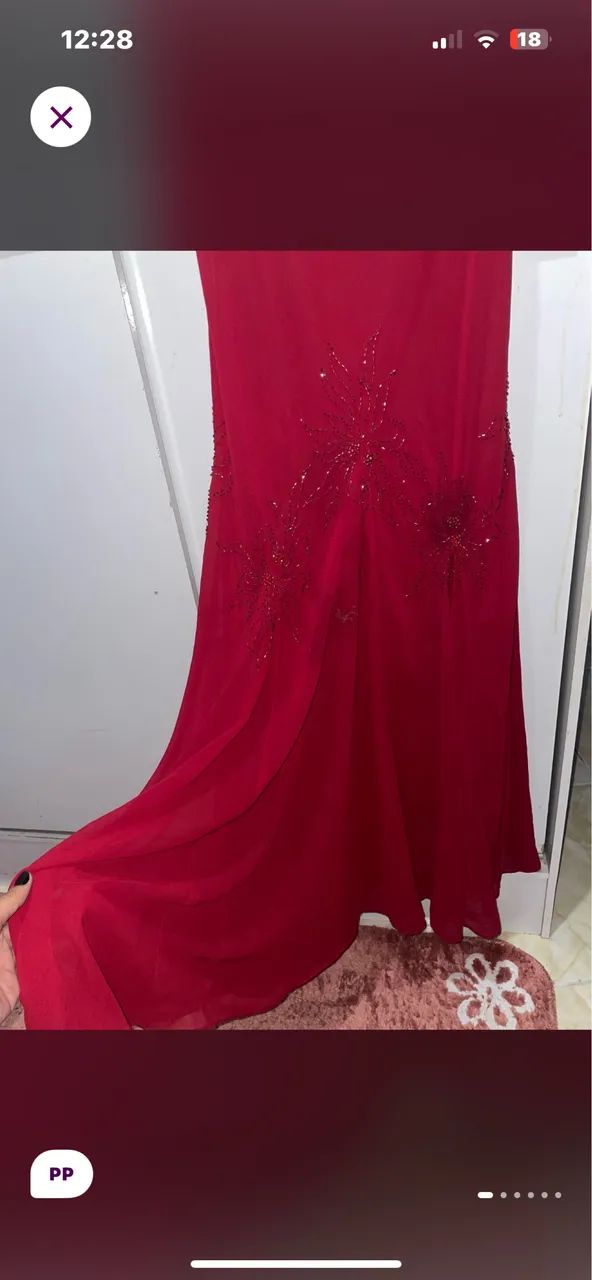 VESTIDO DE FESTA PP - Foto 2