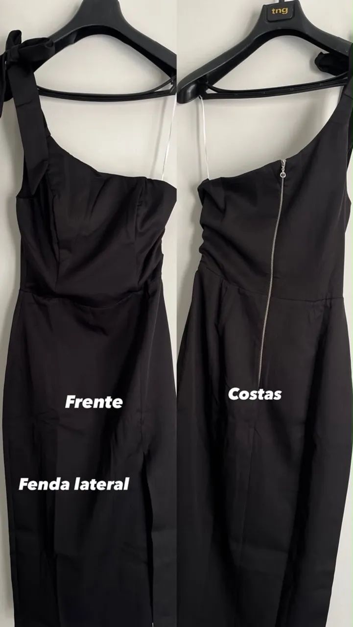 Vestido Midi Tamanho M